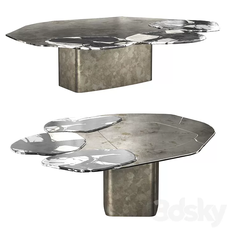 ABSTRACT COFFEE TABLE DC 1716 3D Model Free