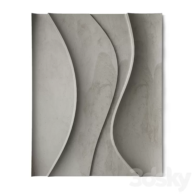 Abstract composition. Relief. Plateau. 9 3D Model Free