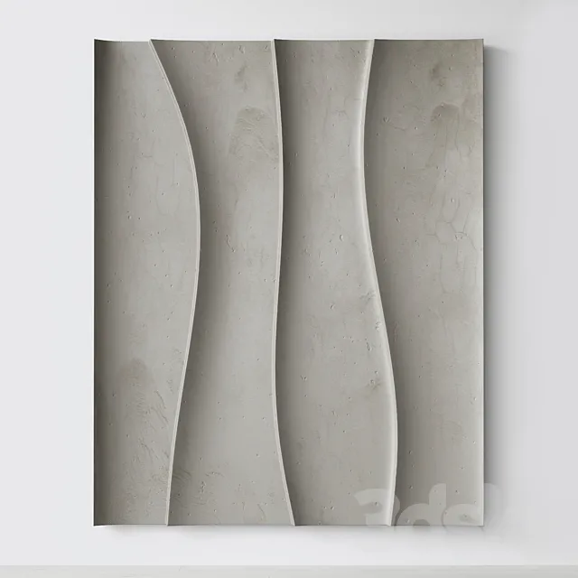Abstract composition. Relief. Plateau. ten 3D Model