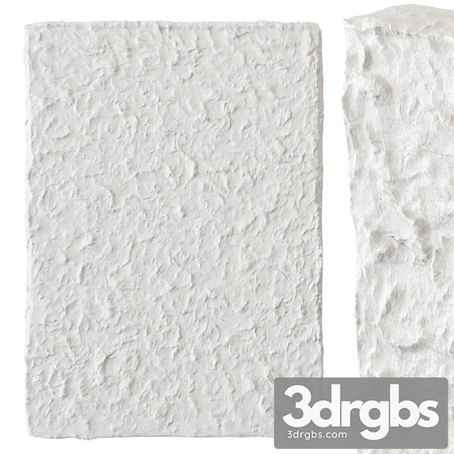 Abstract Gypsum Panel Poster Painting 1 3D Model Free