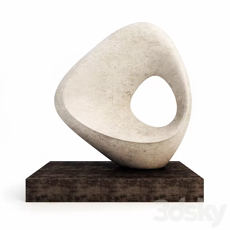 Abstract sculpture 3D Model
