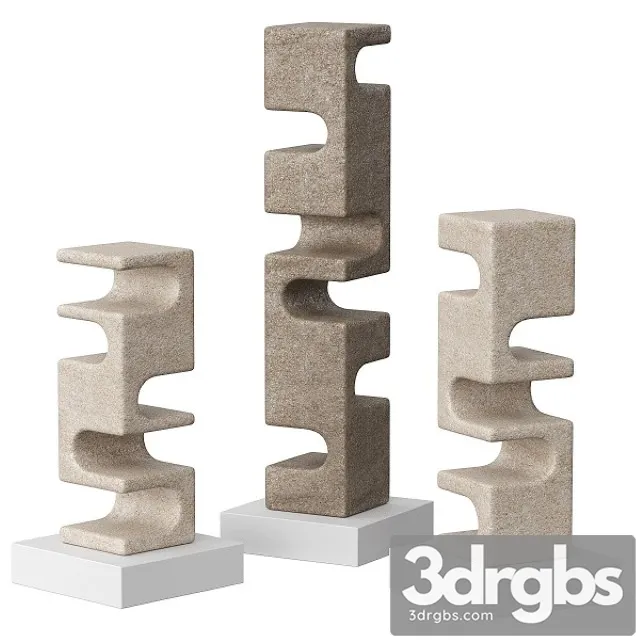 Abstract Stone Sculpture by Cesare Arduini Free Download