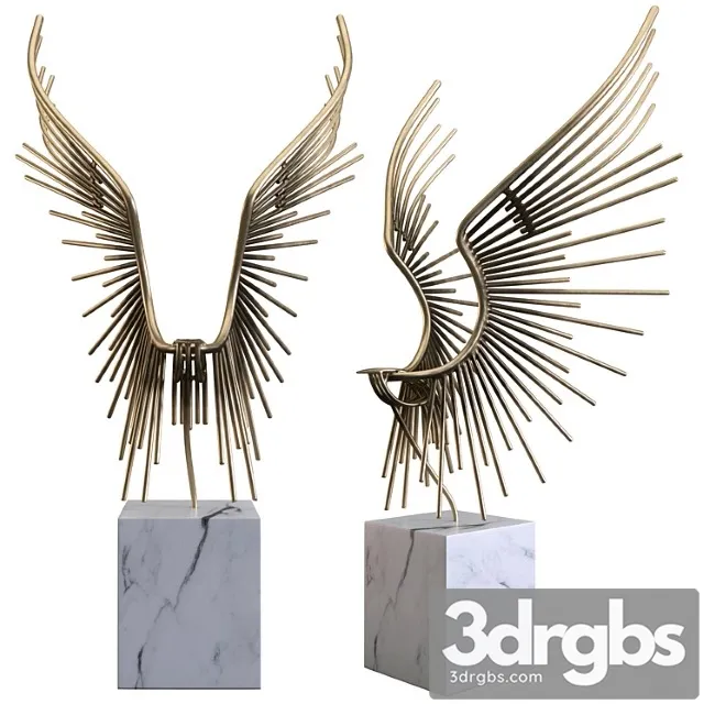 Abstract welded bird Free Download