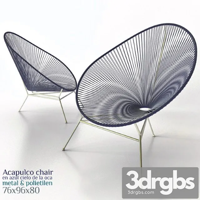 Acapulco Chair 3D Model Free