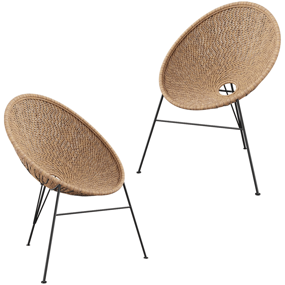 Acapulco - Outdoor chair Palma 3D Model