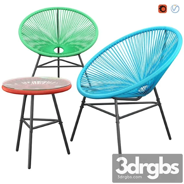 Accent chairs with table 2 Free Download