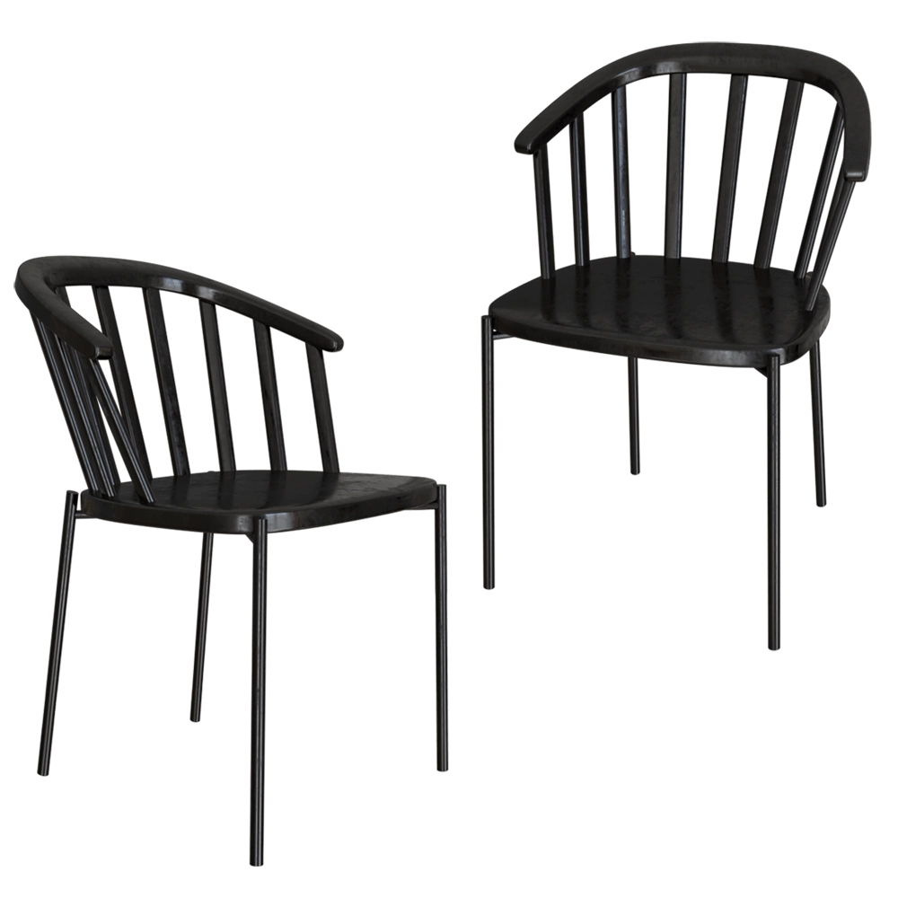 Accento SRL  - Chair Pantelleria SL metal 3D Model