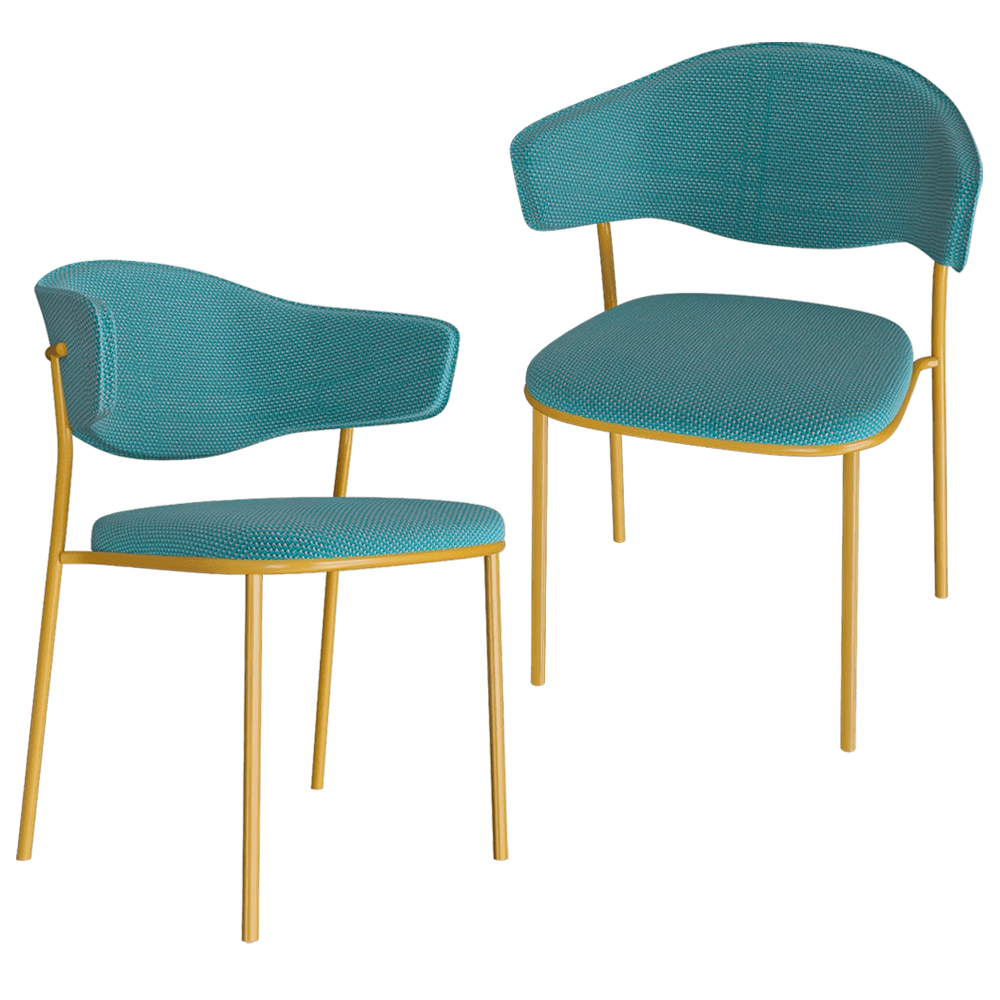 Accento SRL  - Chair Sweetly P 3D Model