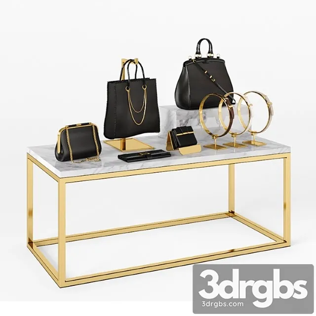 Accessories for boutique 3D Model Free