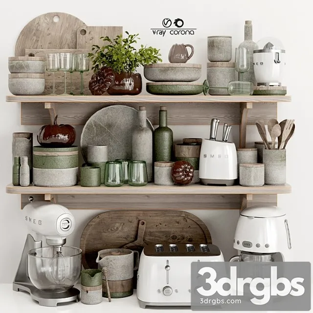 Accessories Smeg 02 1 3D Model Free