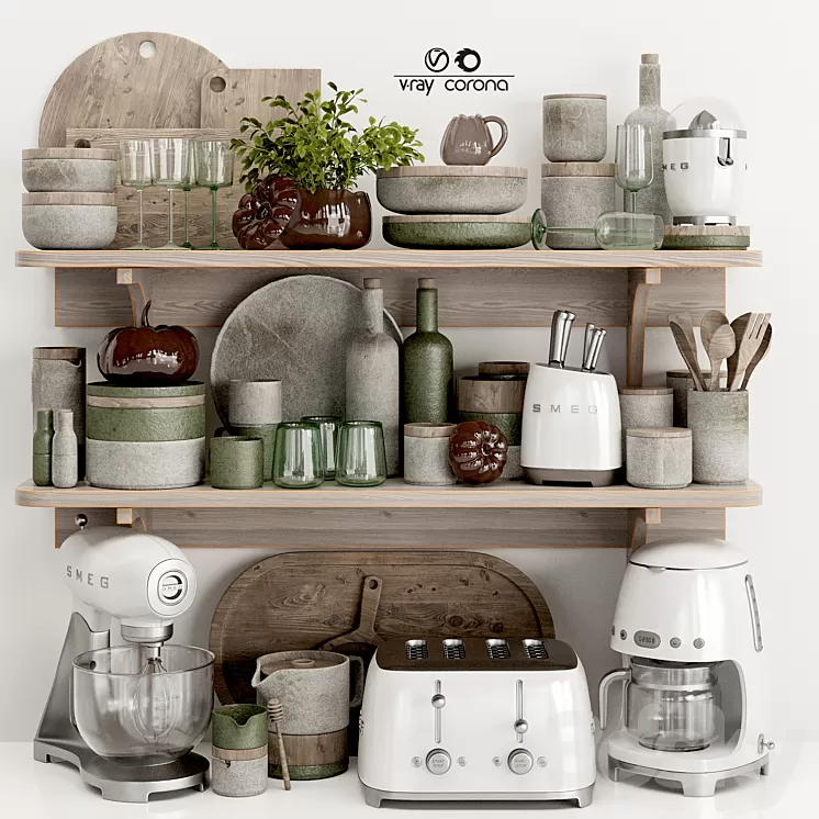 accessories smeg 02 3D Model Free