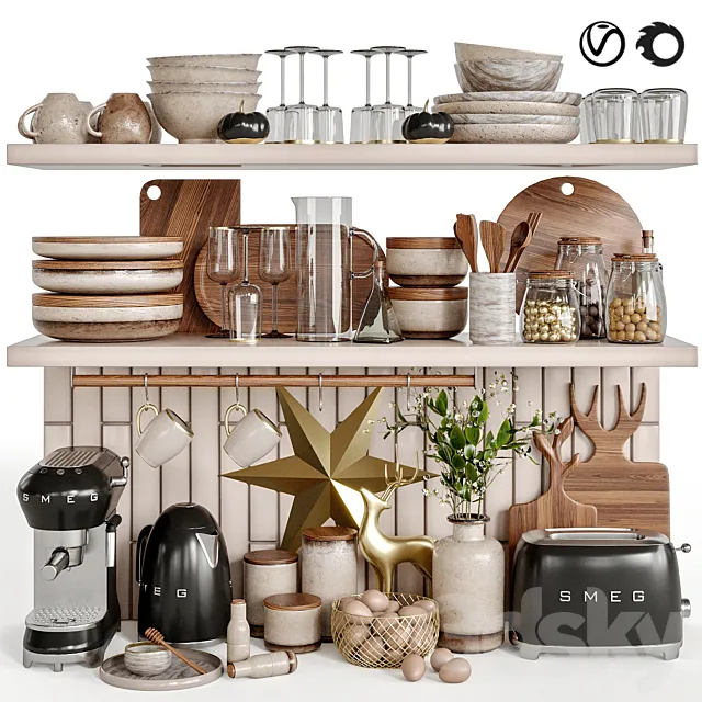 accessories smeg 03 3D Model