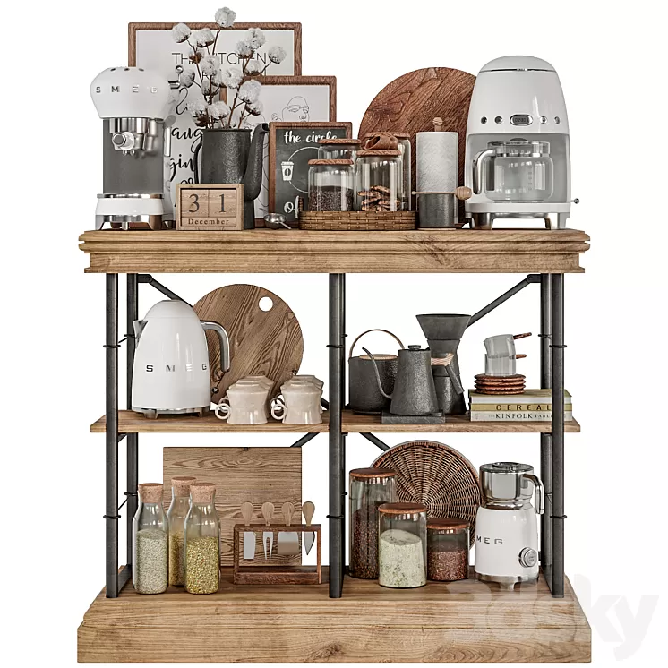 accessories smeg 06 3D Model Free