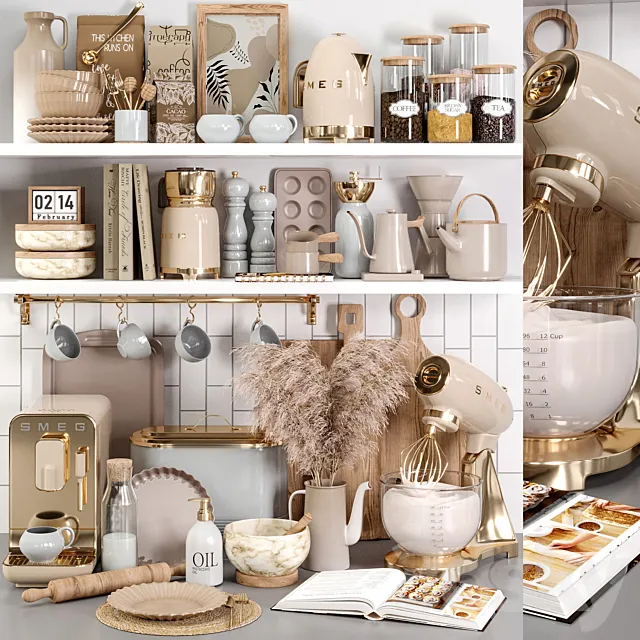 accessories smeg 08 3D Model