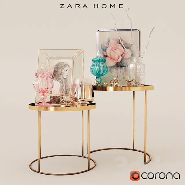 ACCESSORIES (Zara home) 3DModel