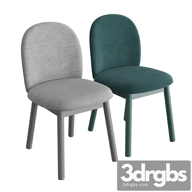 Ace dining chair 2 3D Model Free