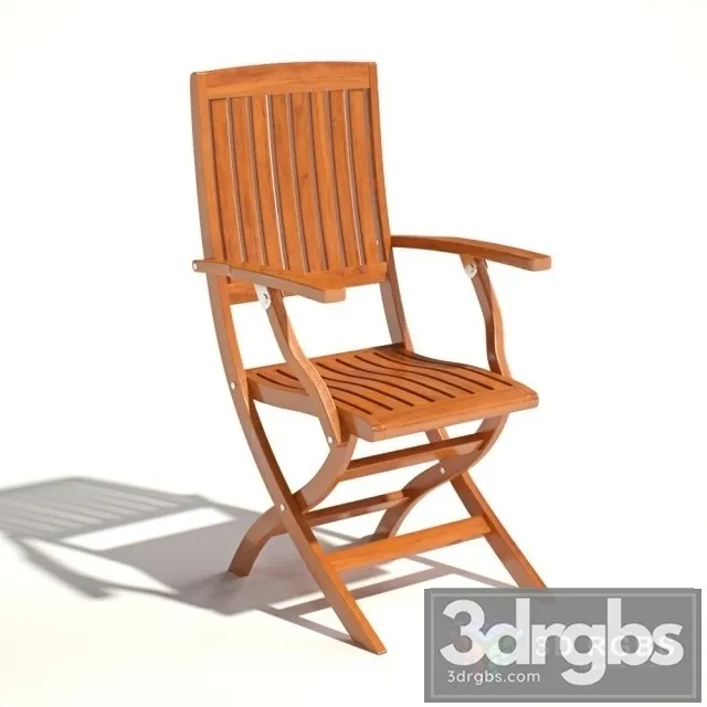 Achla Folding Chair 3D Model Free