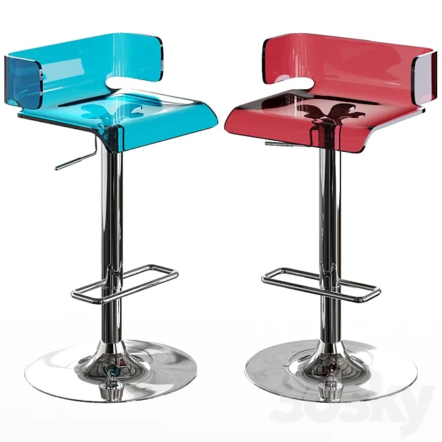 ACME Furniture Rania bar stool 3DModel