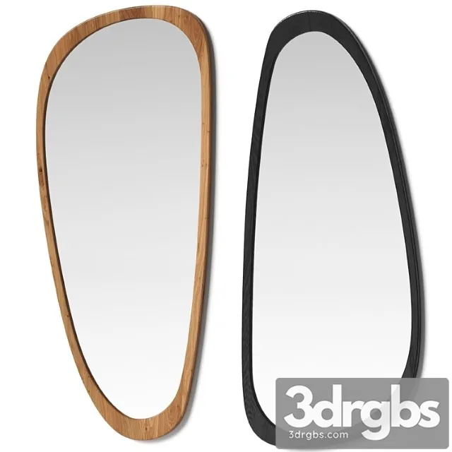 Acorn mirror – west elm 3D Model Download