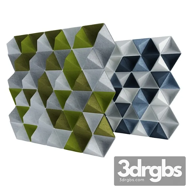 Acoustic Panels Aircone 3D Model Free