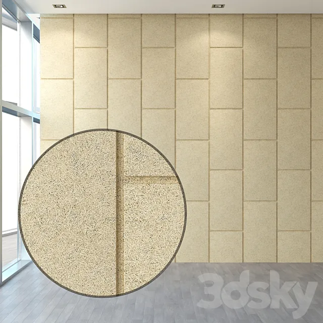 Acoustic panels Heradesig 3D Model
