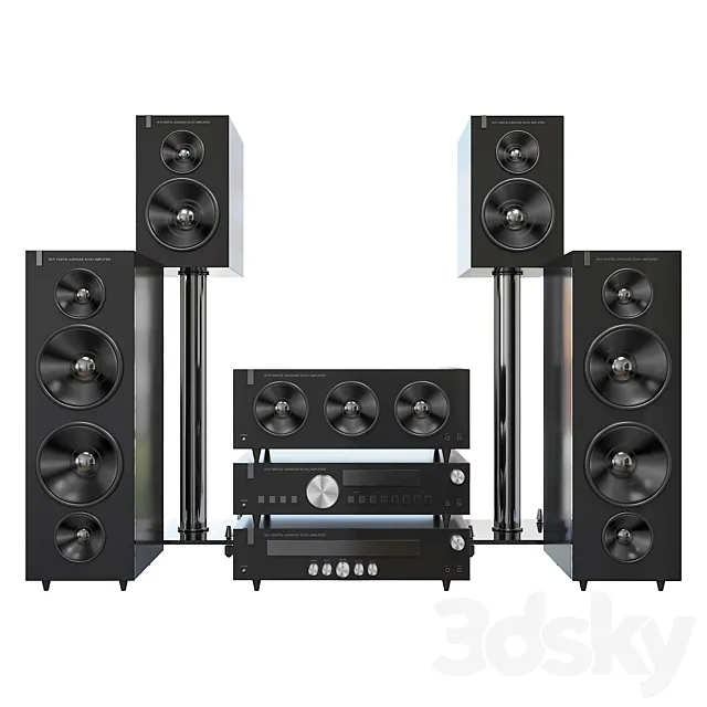 Acoustic system 3DModel