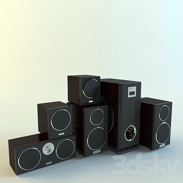 Acoustics BBK MA-970S 3DModel