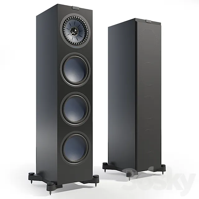 Acoustics KEF Q950 3D Model