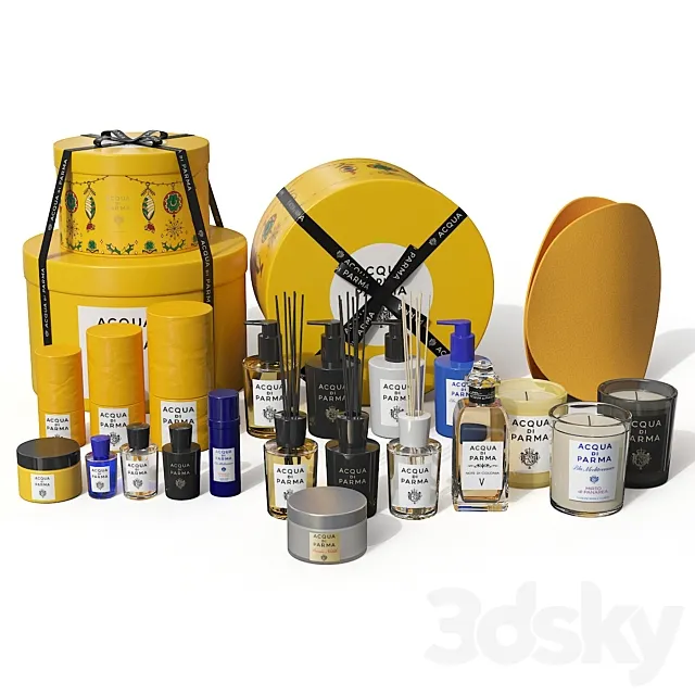 Acqua di Parma Collection 3D Model