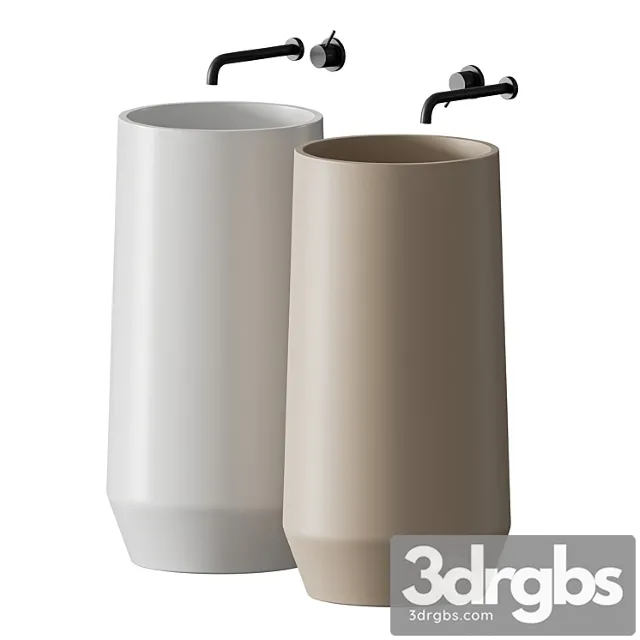 Acquabella Venet Washbasin 3D Model Free