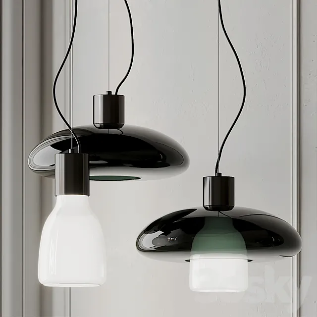 ACQUERELLI Pendant Light from Bonaldo 3DModel