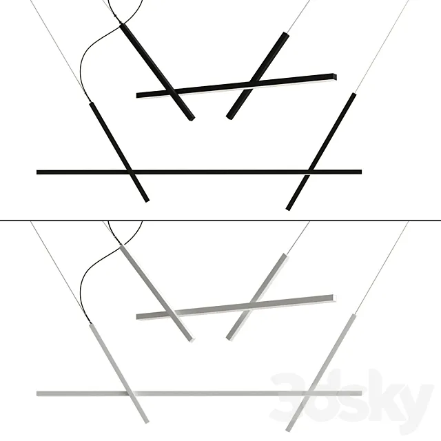 ACROSS By LUCEPLAN 3D Model