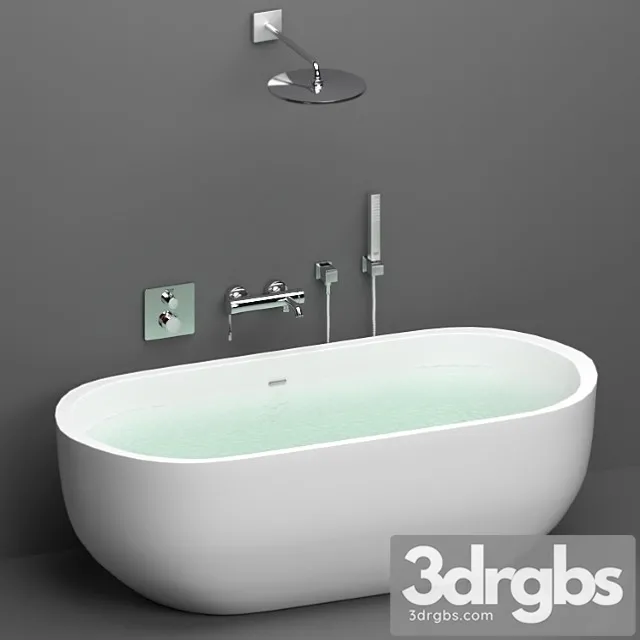 Acrylic Bath Belbagno bb13 1800 3D Model Free