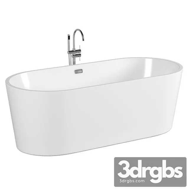 Acrylic Bathtub Art Max 3D Model Free