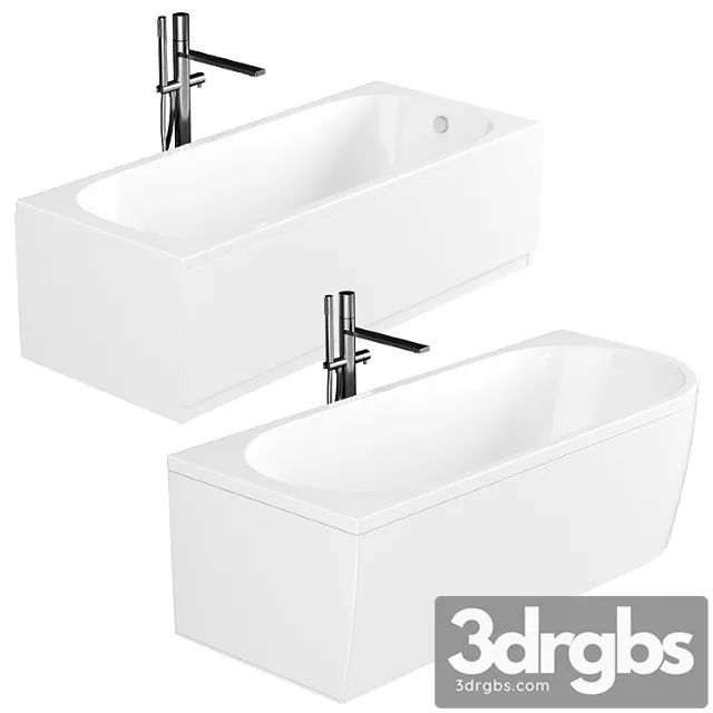 Acrylic Bathtub Cezares Plane Solo Mini 160x70