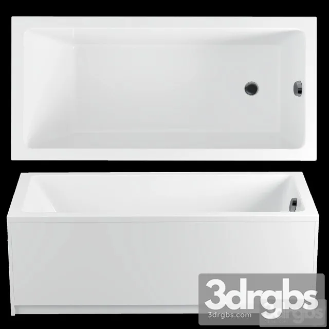 Acrylic bathtub Riho Lusso Plus 3D Model Free