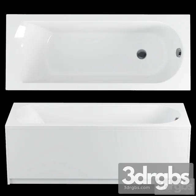 Acrylic bathtub Riho Miami 3D Model Free