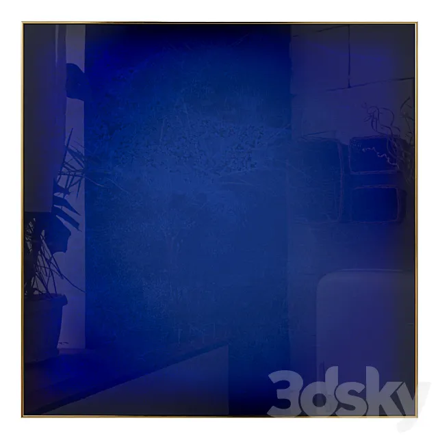 Acrylic resin panel 3D Model