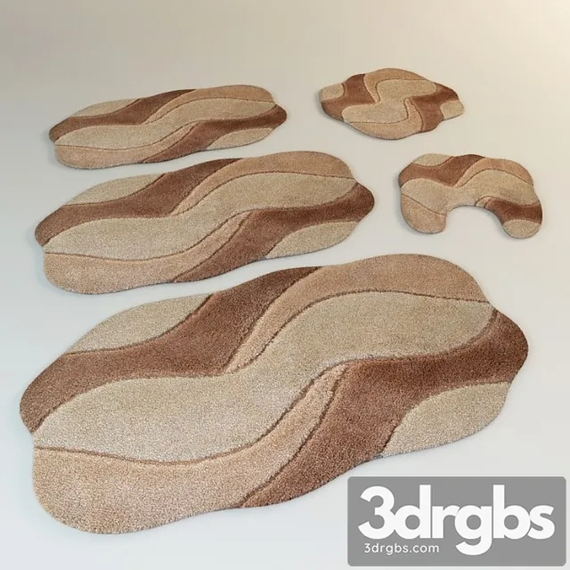 Acrylic Rugs Carmen 3D Model Free