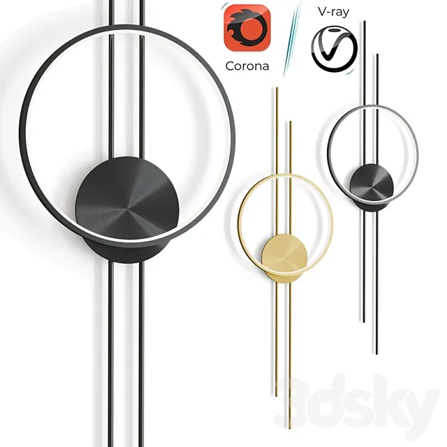 ACTION Wall Lamp by Lampatron 3D Model