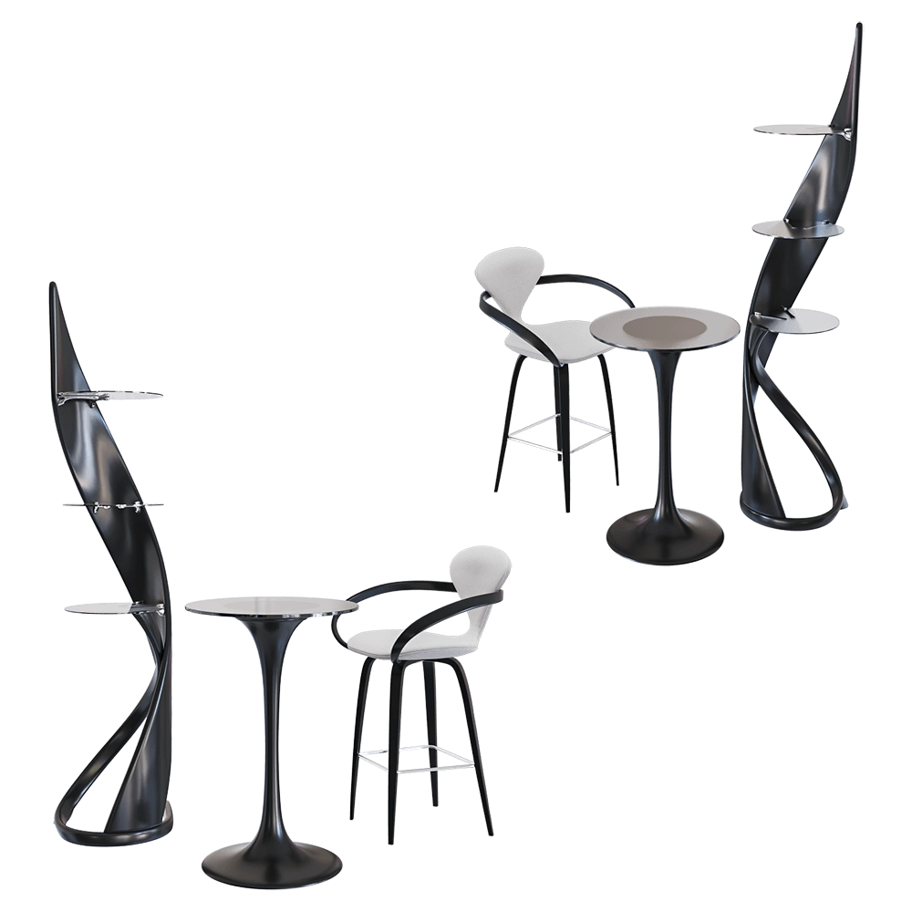 Actual design - Bar set Apriori 3D Model