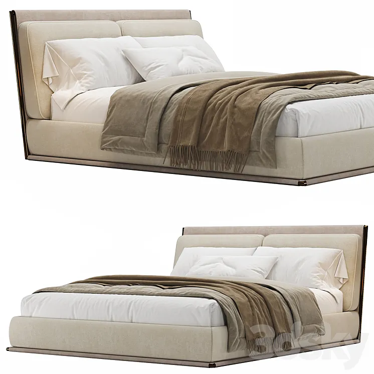 ADAM BED By Giorgetti 3D Model Free Download
