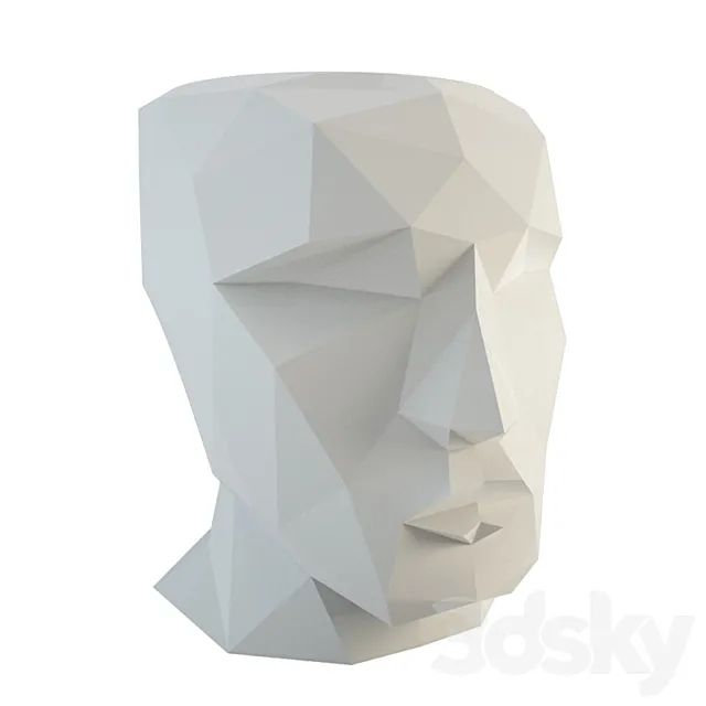 Adam Pot Decoration 3D Model