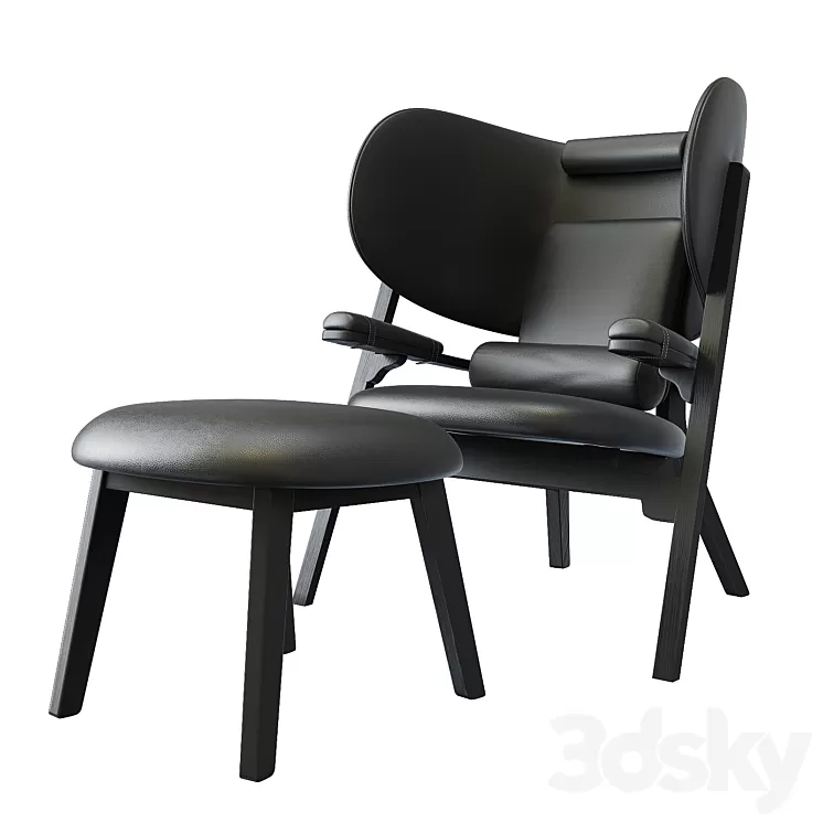 Adamastor lounge chair 3D Model