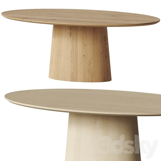 Adara Dining Table 3D Model