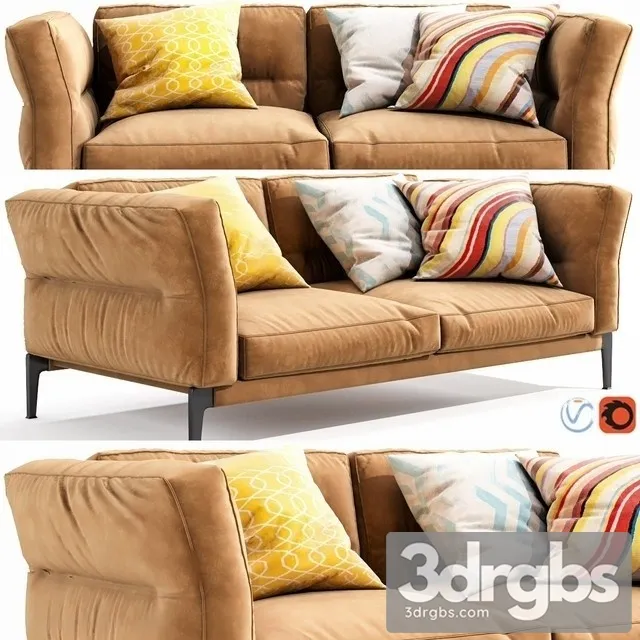 Adda Sofa 3D Model Free