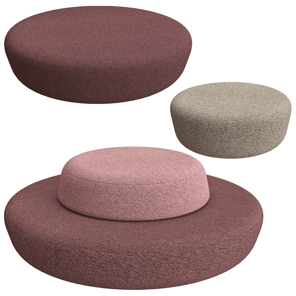 Addon Furniture - Sofa Dots soft 3D Model