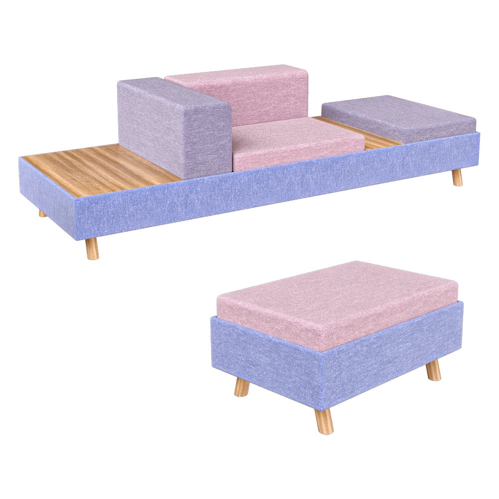 Addon Furniture - Sofa Dynamic 3D Model