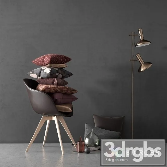 Adelaide Duo Stehlampe 3D Model Free