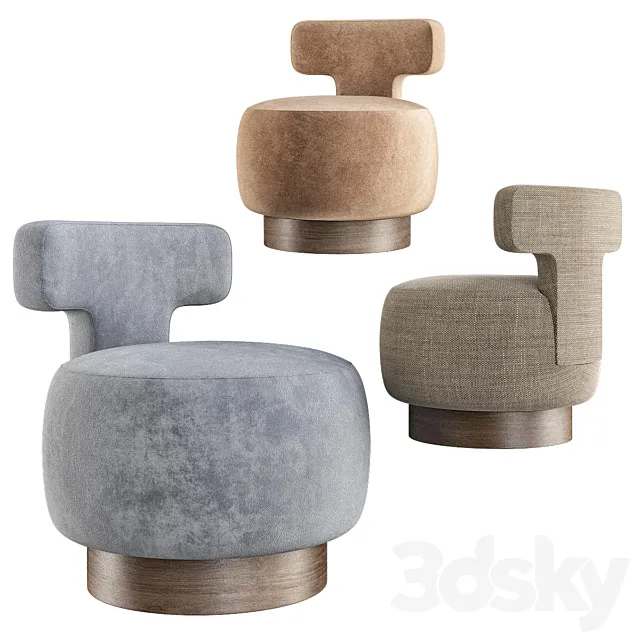 Adele Poltrona 3D Model